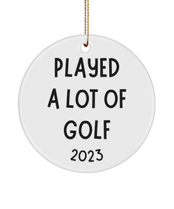 Golf Ornament for Men, Golf Christmas Ornament, Golf Team Ornament, Golfer Ornament, Golf Gifts for Women 2023