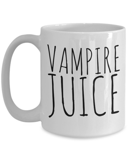 Vampire Mug, Vampire Gifts, Spooky Mug, Goth Mug, Vampire Juice, Coffee Cup