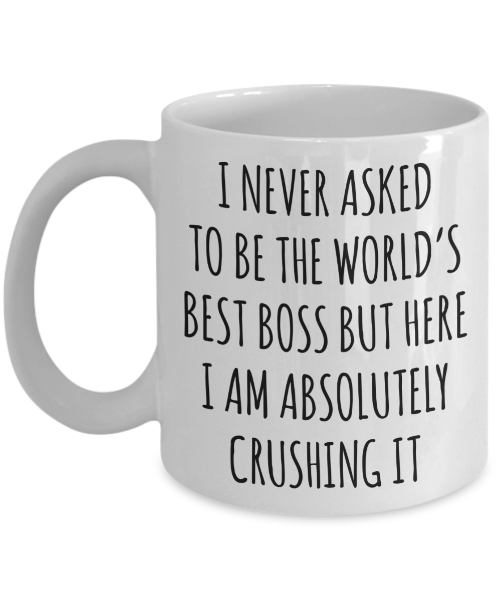 Funny Boss Mug Gift for Boss Coffee Cup