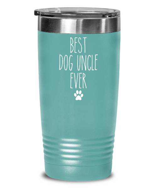 Best Dog Uncle Ever Insulated Drink Tumbler Travel Cup Funny Coworker Gifts