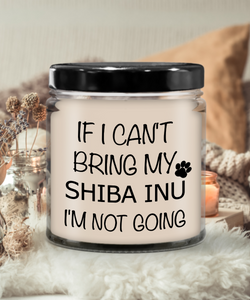 Shiba Inu, Shiba Inu Gift, Shiba Inu Gifts, Shiba Mom, Shiba Inu 9 oz Vanilla Scented Soy Wax Candles