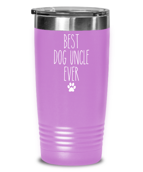 Best Dog Uncle Ever Insulated Drink Tumbler Travel Cup Funny Coworker Gifts