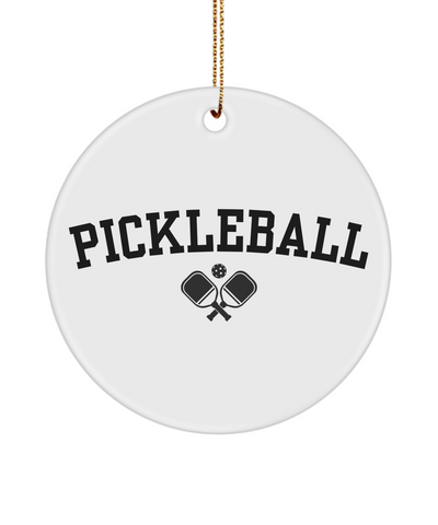 Pickleball Ornament, Cute Pickleball Gift, Pickleball Gifts, Pickleball Kitchen, Dink, Christmas Ornament