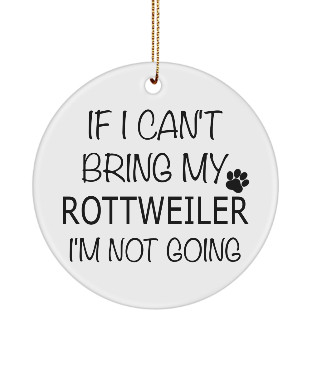 Rottweiler Ornament, Rottweiler Gift, Rottweiler Gifts, Dog Breed Ornament