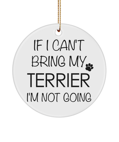 Terrier Ornament, Dog Breed Ornament, Jack Russell Terrier, Yorkshire Terrier Gifts