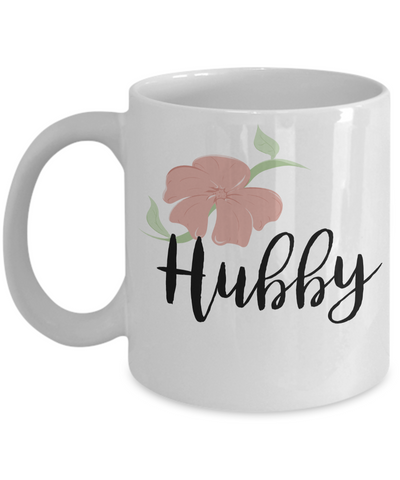 Engagement Gifts Ideas - Wedding Mugs - Bride and Groom Mugs - Hubby Coffee Mug-Cute But Rude