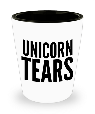 Unicorn Shot Glass - Unicorn Tears Shot Glasses - Cute Shot Glass - Girls Shot Glasses