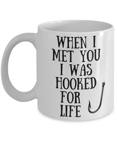 Hunting/Fishing Coffee Mugs, Anniversary Mug, Gift for Husband, From Wife