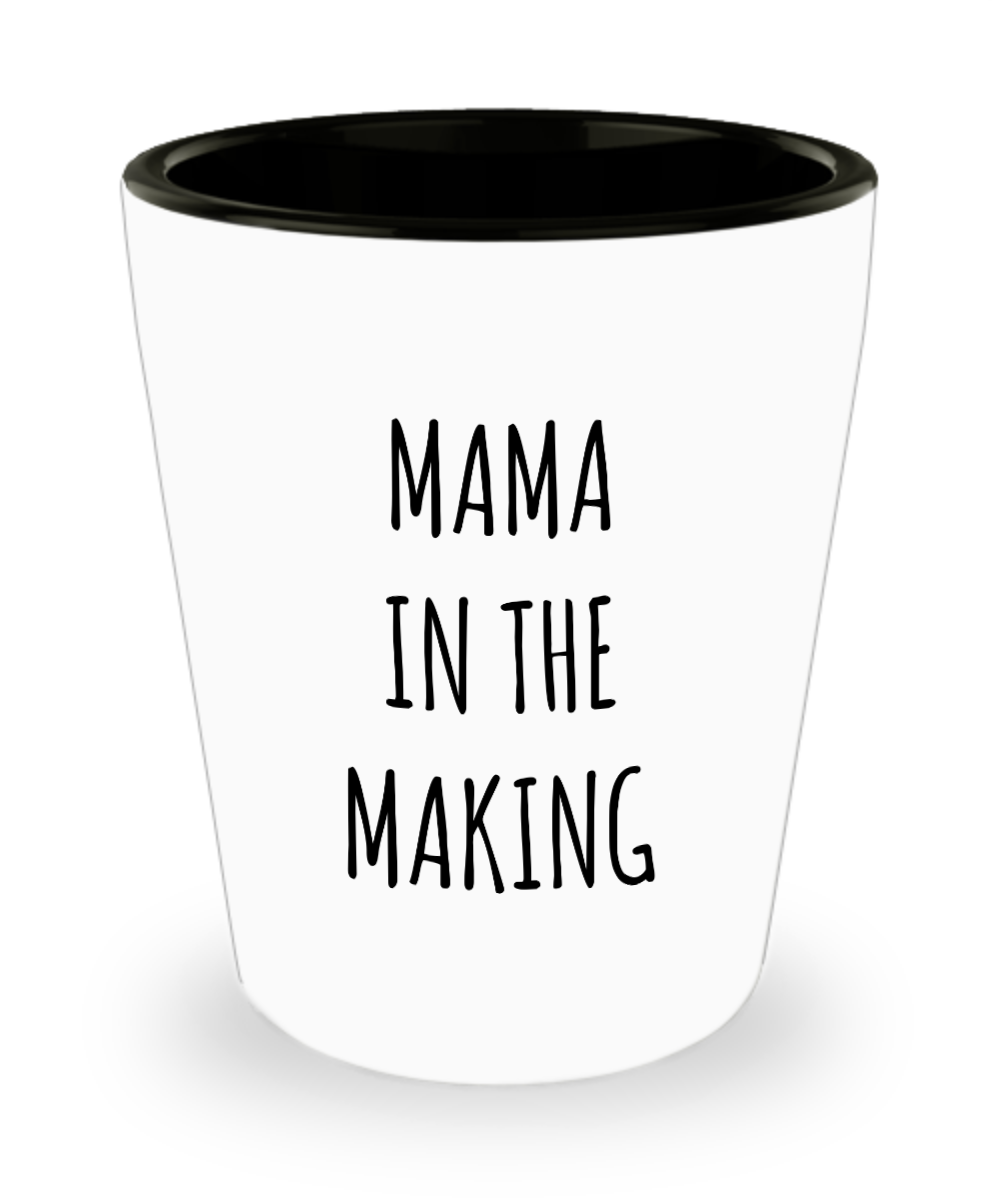 Mama in the Making Adoption Wait Adoption Shower Gifts Adoptive Mom Gift Announcement Party Gift Foster To Adopt Process Waiting Adoption Items Ceramic Shot Glass