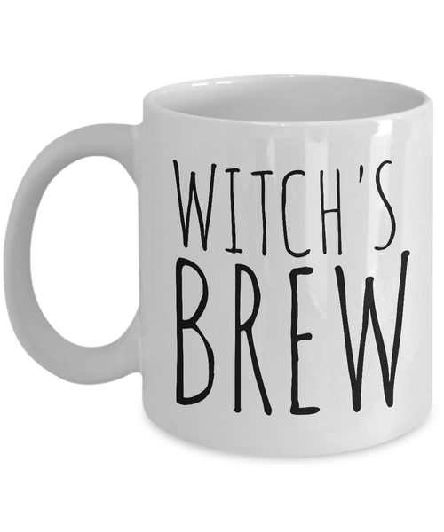 Witches Gifts - Witch Brew Cup - Witch's Brew Coffee Mug Ceramic Tea Cup-Cute But Rude