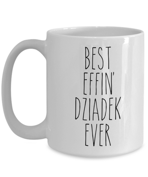 Dziadek Mug, Dziadek Gift, Dziadek, Gift From Grandkids, Best Effin Dziadek Ever Coffee Cup