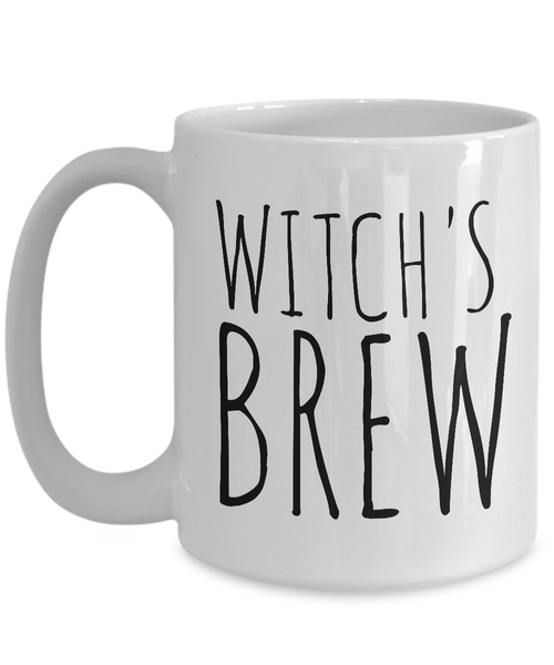 Witches Gifts - Witch Brew Cup - Witch's Brew Coffee Mug Ceramic Tea Cup-Cute But Rude