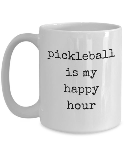 Pickleball Mug, Pickleball Dad, Funny Pickleball Gift, Pickle Ball Coffee Cup