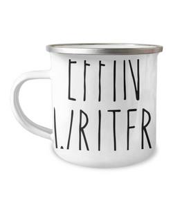 Gift For Writer Best Effin' Writer Ever Camping Mug Coffee Cup Funny Coworker Gifts