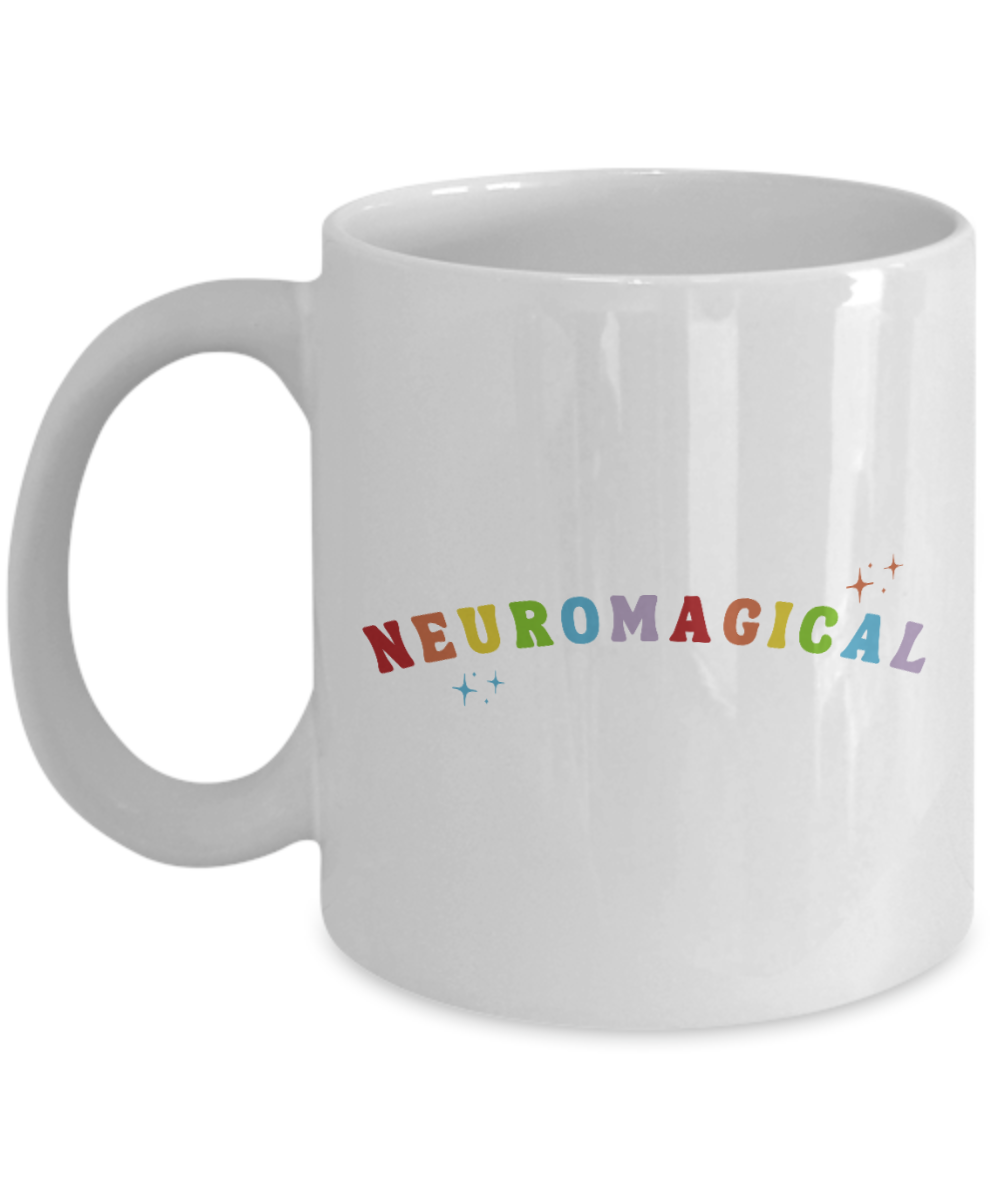 Neurodivergent, Neurodiversity Mug, Autism Mug, Autism Acceptance, ADHD Mug, Autism Month, Neuromagical Coffee Cup