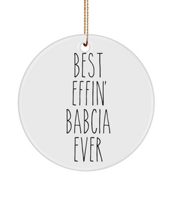 Babcia Gift, Babcia, Gift From Grandkids, Babcia Ornament, Christmas Ornament