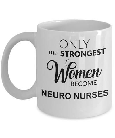 Neuro Nurse Mug, Neurology Nurse, Neurologist, Neuroscience Nurse, Eeg, Brain Nurse Coffee Cup