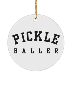 Pickleball Ornament, Pickleball Gag Gift for Men & Women, Funny Pickleball Gift, Pickleball Gifts, Pickleball Kitchen, Dink Ornament, Christmas Ornament