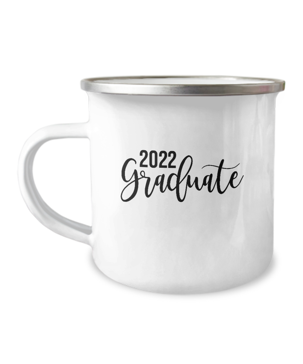 Graduate 2022 Camping Mug Coffee Cup Funny Coworker Gifts