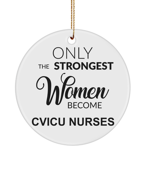 CVICU Nurse Gift, Cardiac Nurse, Cardiology, Cardiologist, CVICU Mug, Cvicu Gifts for Women, Cvicu Nurses Christmas Tree Ornament