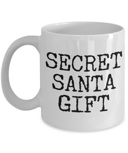 Funny Secret Santa Gift Mug Coffee Cup-Cute But Rude