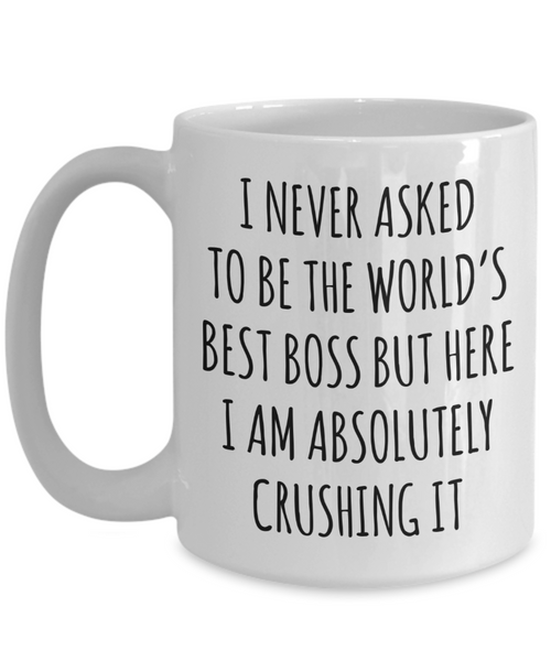 Funny Boss Mug Gift for Boss Coffee Cup