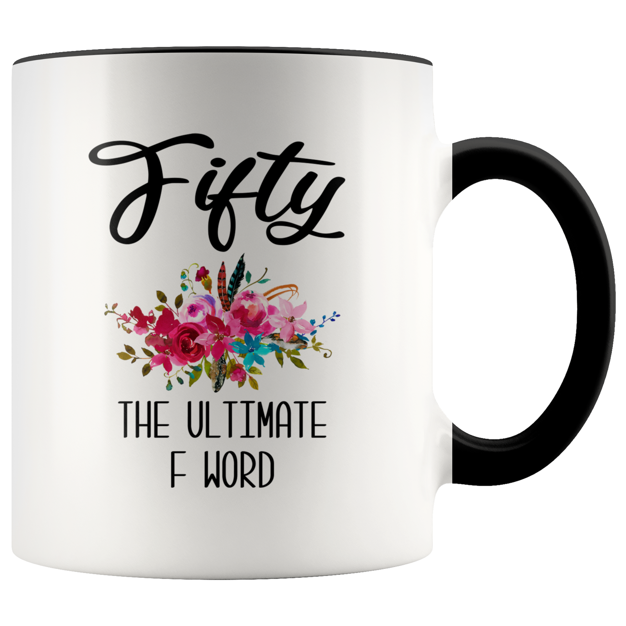 Funny 50th Birthday Gift for Women 50th Birthday Party Ideas for Her 50 Years Old Mug Turning 50 Midlife Coffee Cup