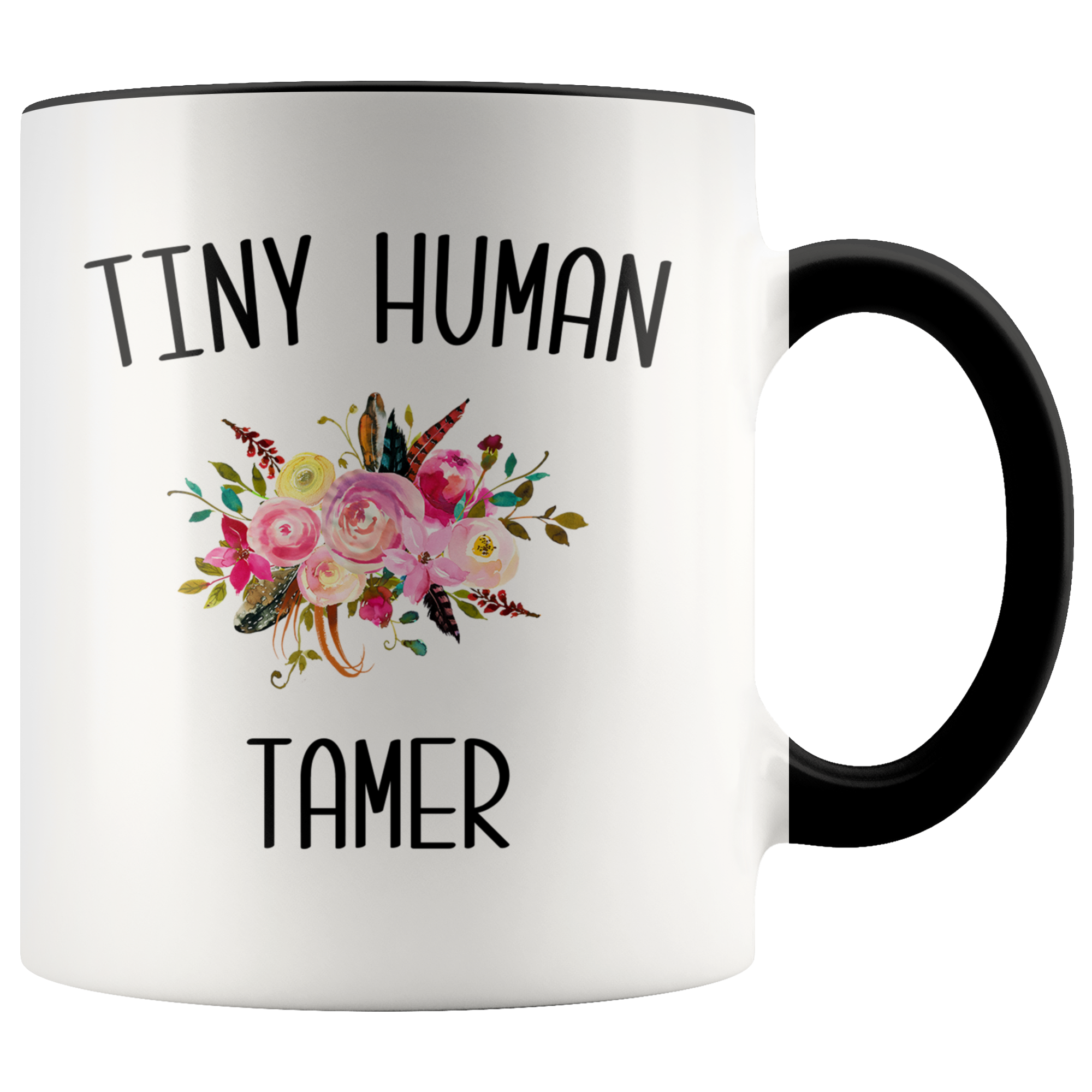 Tiny Human Tamer Mug Daycare Provider Gifts Funny Childcare Worker Coffee Cup