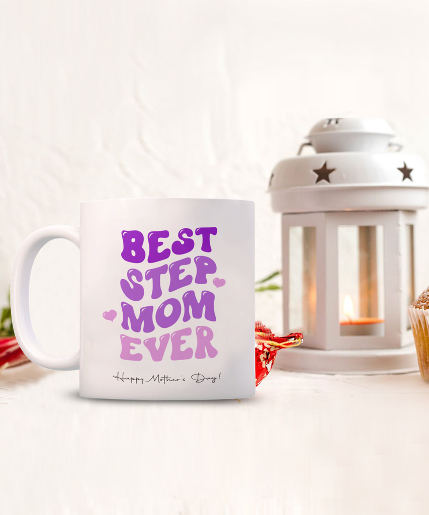 Best Gift for Step Mom: Best Stepmom Ever! Insulated Tumbler, Step Mom  Travel Mug