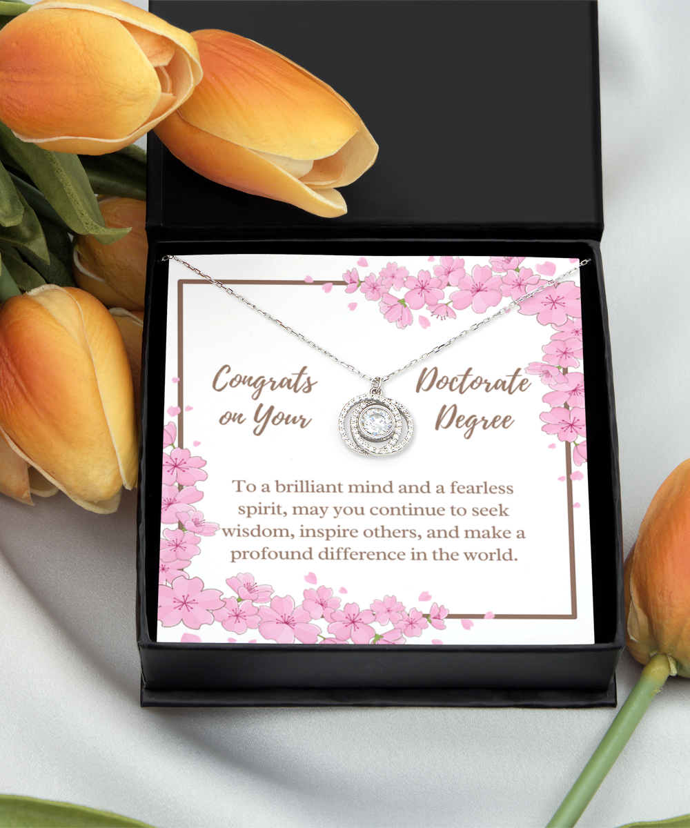 PhD Graduation Gift, PhD Graduation, PhD Gift for Her, PhD Gift, PhD Necklace, PhD Gifts for Her