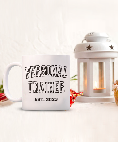 Personal Trainer Gifts, Personal Trainer, Athletic Trainer, Gym Trainer, Trainer Thank You Gift, Gym Trainer Est 2023