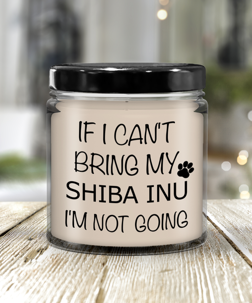 Shiba Inu, Shiba Inu Gift, Shiba Inu Gifts, Shiba Mom, Shiba Inu 9 oz Vanilla Scented Soy Wax Candles