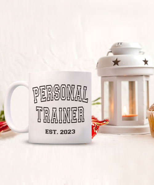 Personal Trainer Gifts, Personal Trainer, Athletic Trainer, Gym Trainer, Trainer Thank You Gift, Gym Trainer Est 2023