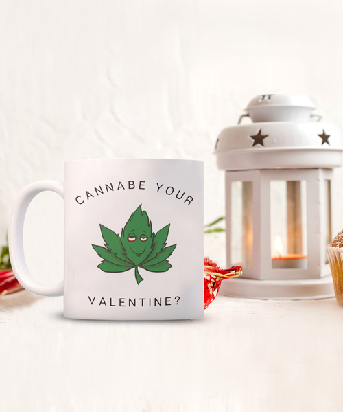 Weed Mug, Marijuana Mug, Stoner Mug, Valentine's Day, Boyfriend Gift, Girlfriend Gift, Coffee Cup