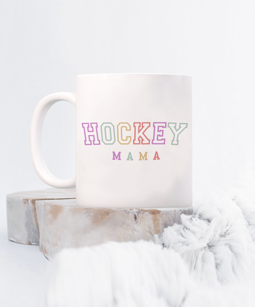 Hockey Mom Gifts, Hockey Mom Gift, Hockey Mom Mug, Hockey Goalie Mom, Mother's Day Mug, Coffee Cup, Hockey Mama