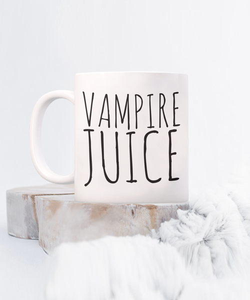 Vampire Mug, Vampire Gifts, Spooky Mug, Goth Mug, Vampire Juice, Coffee Cup