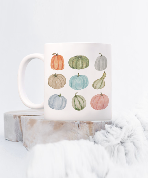 Pumpkin Mug, Autumn Mug, Pumpkin Spice Mug, Pumpkin Coffee Mug, Pumpkin Cup, Pumpkin Spice Latte