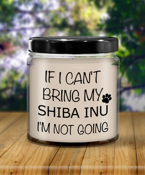 Shiba Inu, Shiba Inu Gift, Shiba Inu Gifts, Shiba Mom, Shiba Inu 9 oz Vanilla Scented Soy Wax Candles