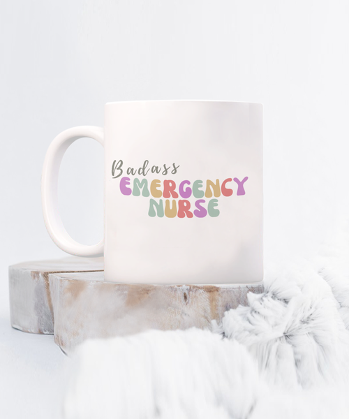 ER Nurse, Emergency Department, Emergency Nurse, ER Nurse Mug, Emergency Room, ED Nurse, Trauma Nurse, Nurse Coffee Cup