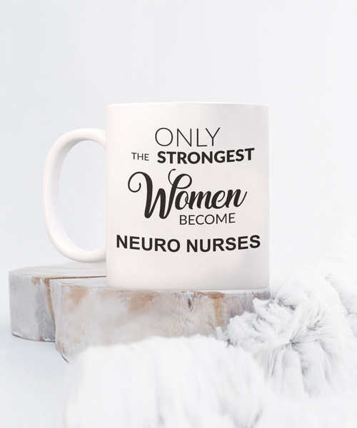 Neuro Nurse Mug, Neurology Nurse, Neurologist, Neuroscience Nurse, Eeg, Brain Nurse Coffee Cup