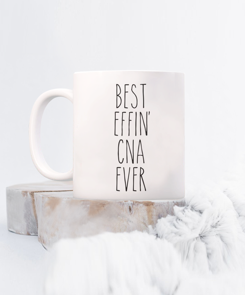 CNA Cup, CNA Mug, CNA Gifts, CNA Gift, Gifts for CNA, Best Effin CNA Ever Coffee Cup