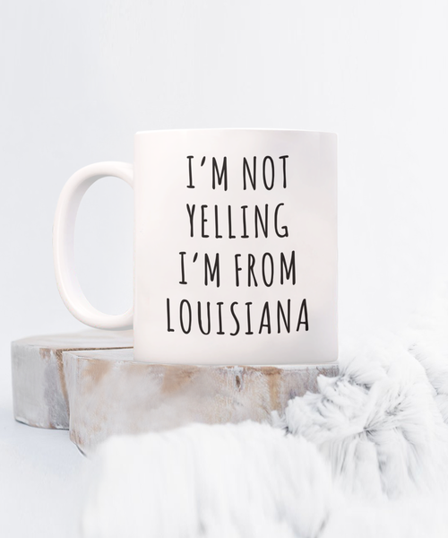 Louisiana Mug Louisiana Gifts Everything Sounds Better with a Louisiana Accent Coffee Cup