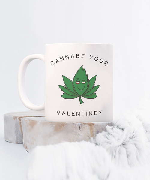 Weed Mug, Marijuana Mug, Stoner Mug, Valentine's Day, Boyfriend Gift, Girlfriend Gift, Coffee Cup