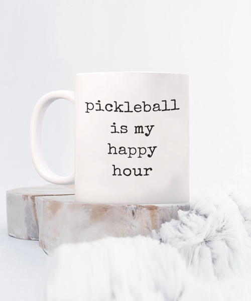 Pickleball Mug, Pickleball Dad, Funny Pickleball Gift, Pickle Ball Coffee Cup