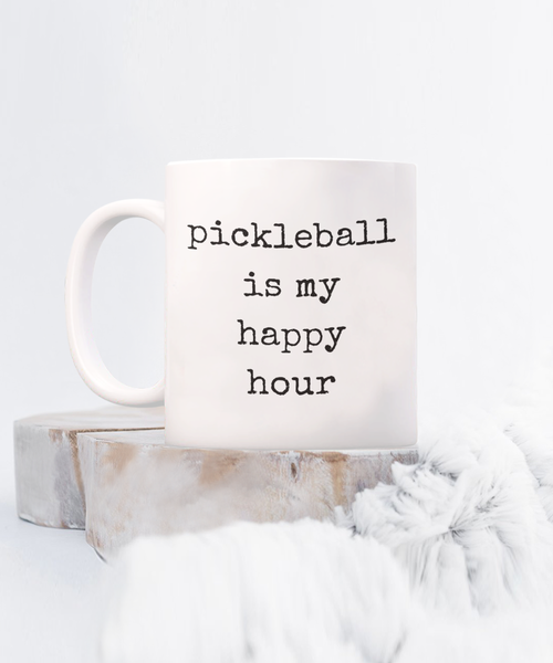 Pickleball Mug, Pickleball Dad, Funny Pickleball Gift, Pickle Ball Coffee Cup