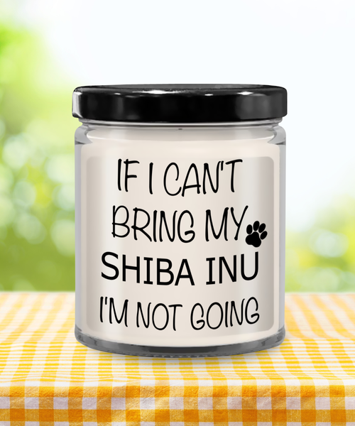 Shiba Inu, Shiba Inu Gift, Shiba Inu Gifts, Shiba Mom, Shiba Inu 9 oz Vanilla Scented Soy Wax Candles