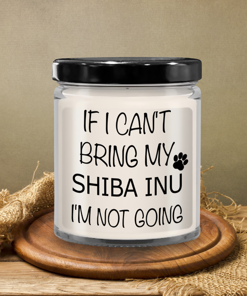 Shiba Inu, Shiba Inu Gift, Shiba Inu Gifts, Shiba Mom, Shiba Inu 9 oz Vanilla Scented Soy Wax Candles