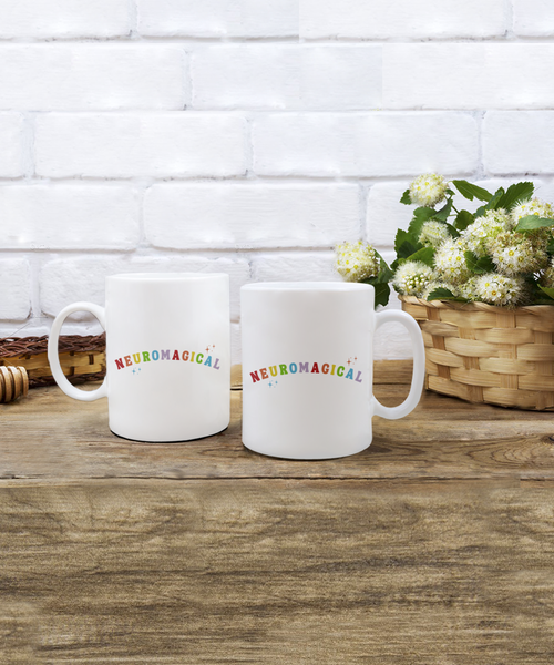 Neurodivergent, Neurodiversity Mug, Autism Mug, Autism Acceptance, ADHD Mug, Autism Month, Neuromagical Coffee Cup