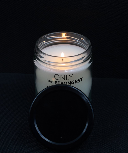 Only The Strongest Women Become Nuc Med Nurses 9 oz Vanilla Scented Soy Wax Candle