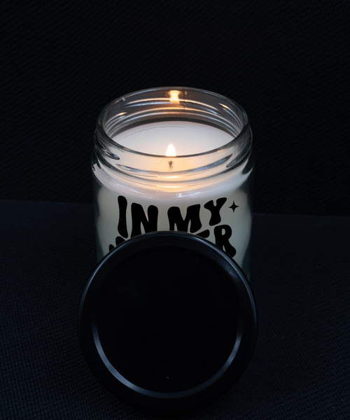 In My Sober Era 9 oz Vanilla Scented Soy Wax Candle